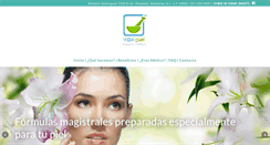 Desktop Screenshot of dermatologica.com.mx