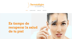 Desktop Screenshot of dermatologica.com.pe